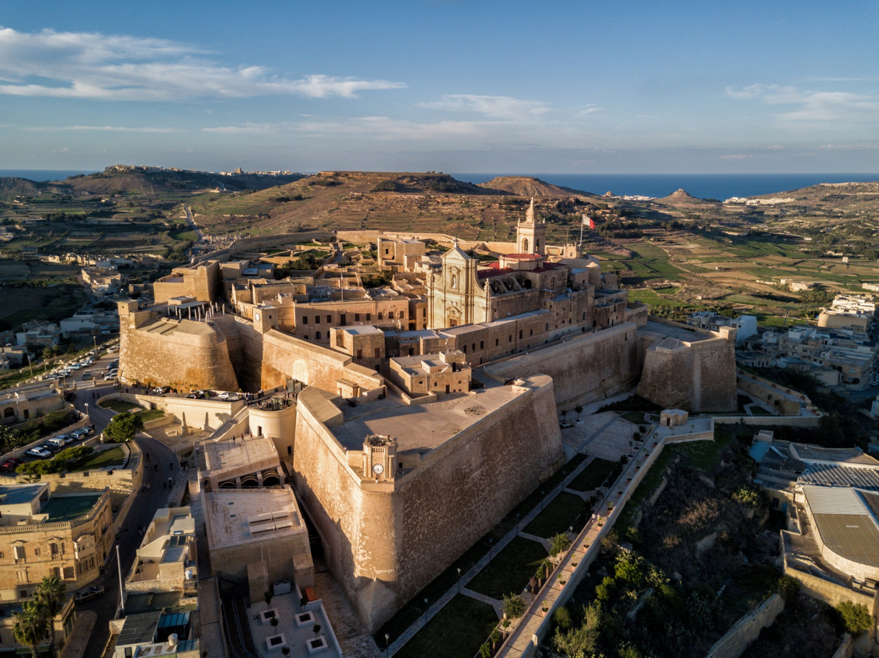 Cytadela to jedna z największych atrakcji na Malcie.