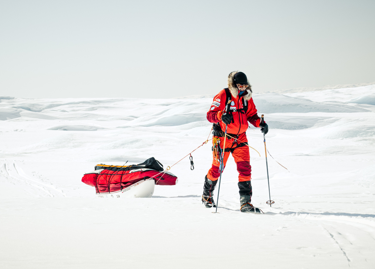 Mateusz Waligóra wyrusza samotnie na biegun południowy