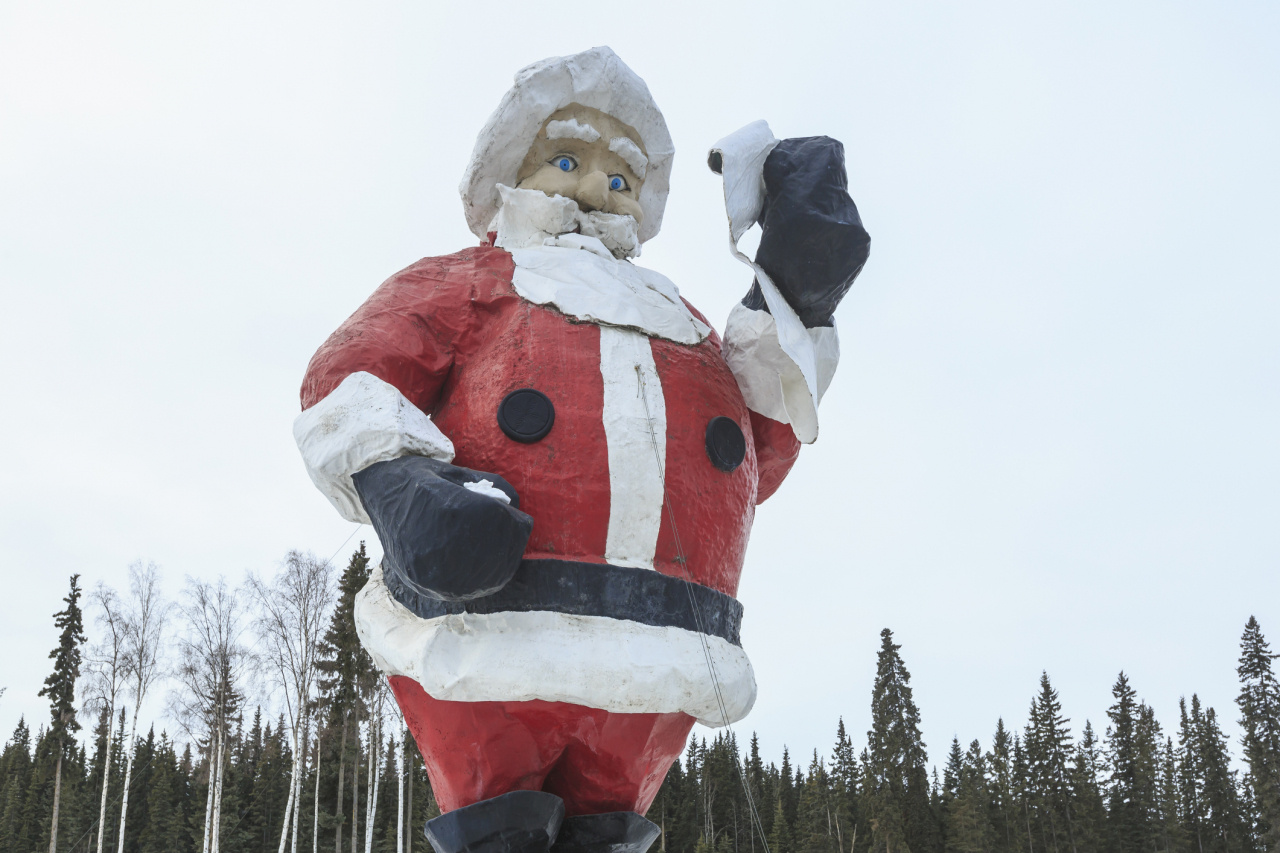 Święty Mikołaj w North Pole na Alasce