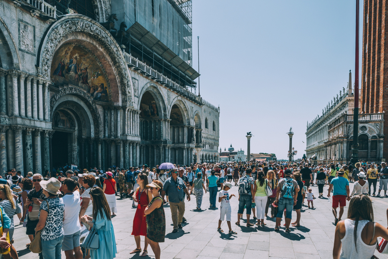 Turyści w Wenecji