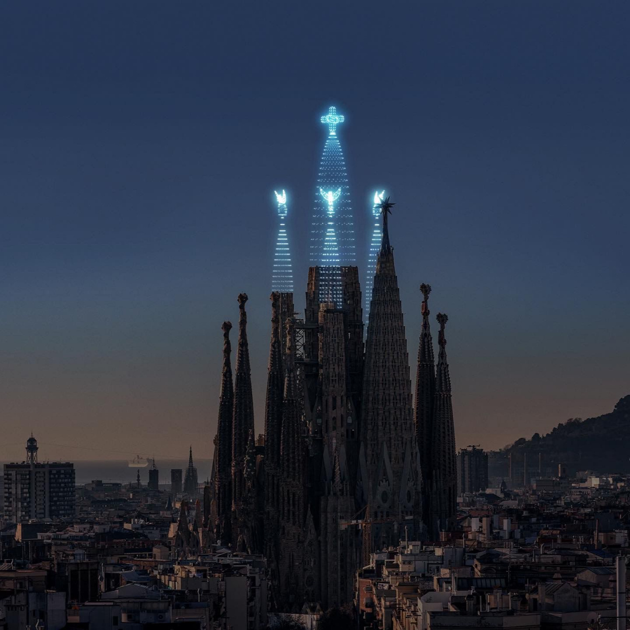 Sagrada Familia według projektu studia DRIFT