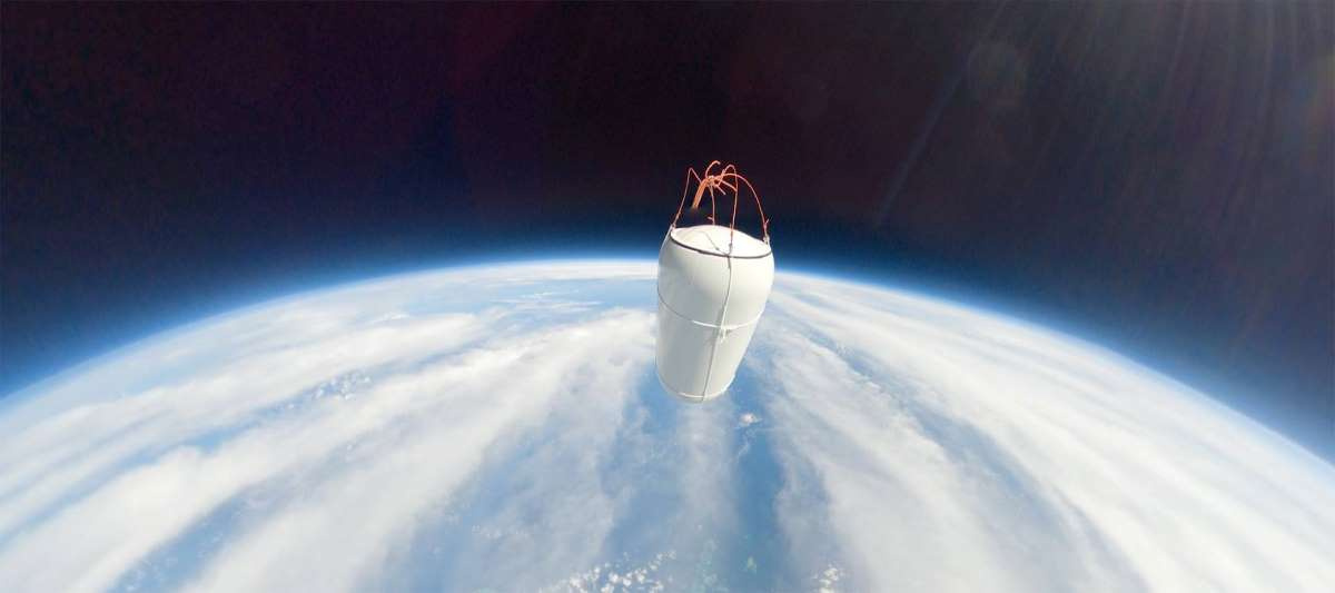 balonem w kosmos do stratosfery