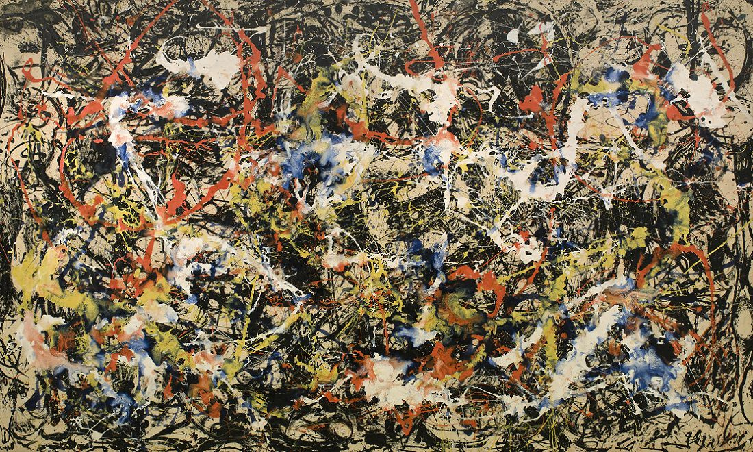 „Numer 17A” Jacksona Pollocka