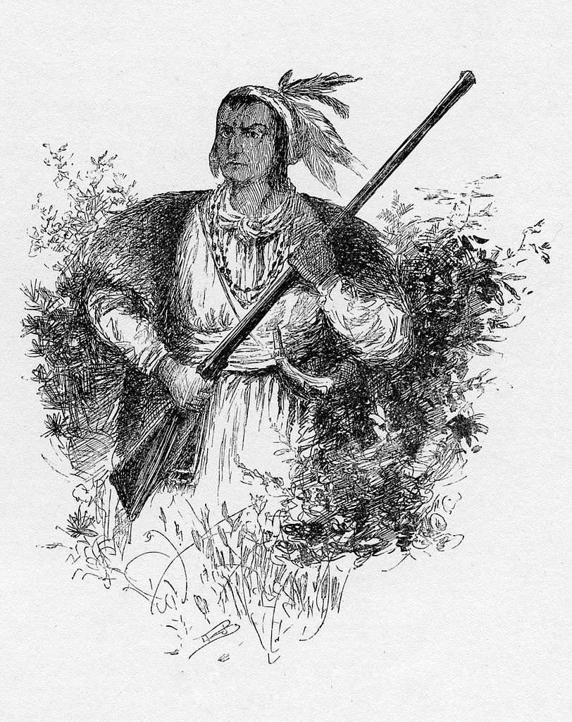 Tecumseh, wódz plemienia Shawnee, fot: Getty Images