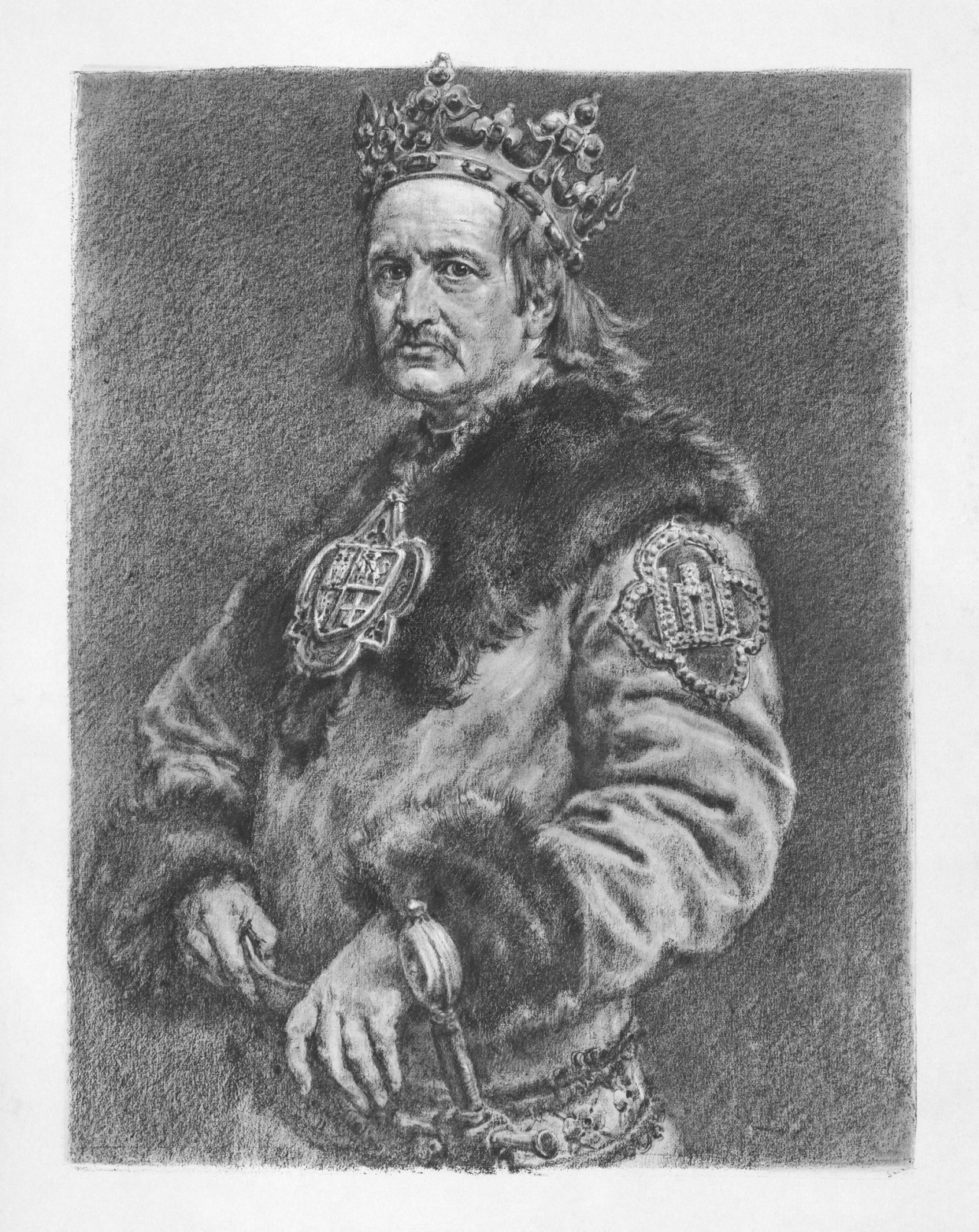 Portret Władysława Jagiełły fot: Getty Images