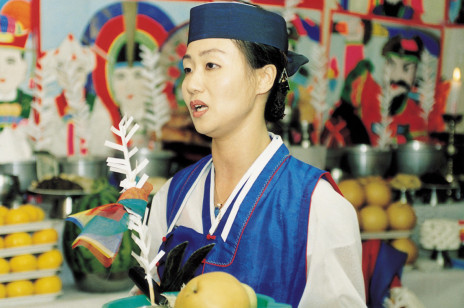 Koreańska szamanka ochrzci Odrę