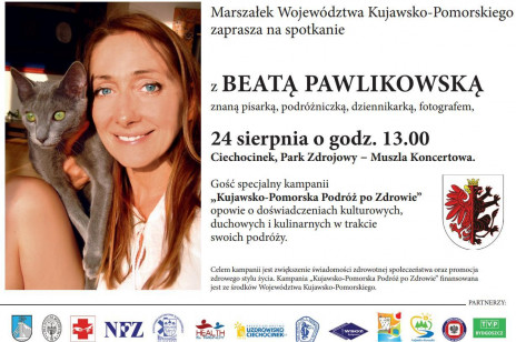 Spotkanie z Beatą Pawlikowską