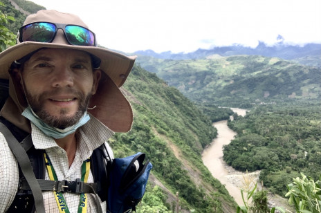Podróż na koniec własnych ramion. Wędrujący szlakiem Amazonki Pete Casey jest już w Andach