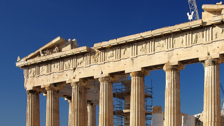 Styl dorycki, ateński Partenon (fot. Paolo Villa, Wikimedia Commons, CC-BY-SA-4.0)