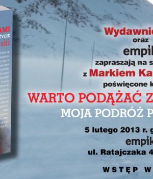 Zapraszamy na spotkanie z Markiem Kamińskim w Poznaniu!