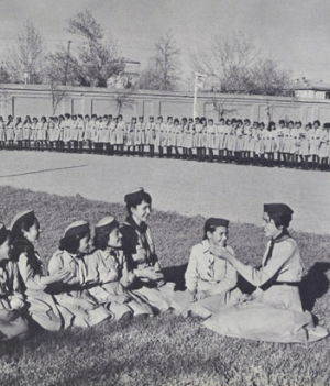 Afgańskie harcerki w latach 50-tych.