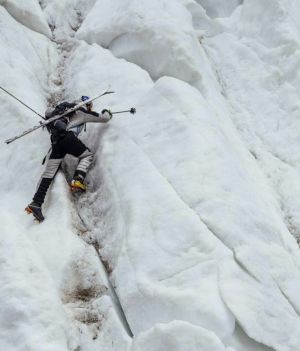 Andrzej Bargiel w drodze na K2