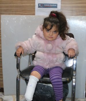 Lana ma pięć lat, jest pacjentką Polskiej Misji Medycznej (fot. PMM)