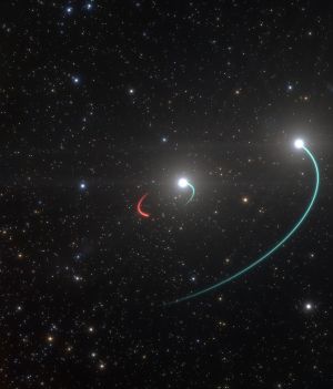 Ilustracja czarnej dziury fot. L. Calçada/ESO