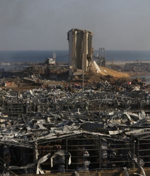 W wybuchu zginęło co najmniej 100 osób, a 4 000 zostało rannych (Photo by Marwan Tahtah/Getty Images)
