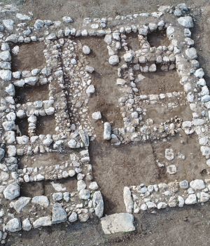 Ruiny datowane są na XII wiek p.n.e. (fot. Emil Aladjem/Israel Antiquities Authority)