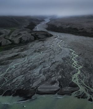 Rzeka w Grenlandii