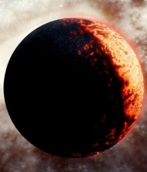 Powierzchnia planety jest ekstremalnie gorąca (fot. Adam Makarenko / W.M. Keck Observatory)