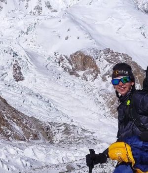 Magdalena Gorzkowska obozuje pod K2 od początku stycznia (fot. Instagram/magdensz)