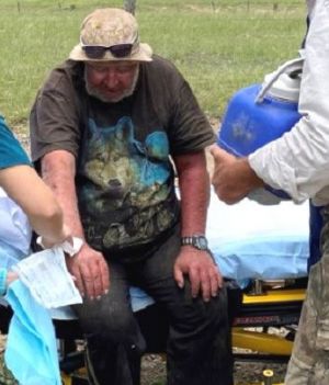 Robert Weber spędził 18 dni w australijskim gąszczu, żywiąc się jedynie surowymi grzybami (fot. Queensland Police Service)