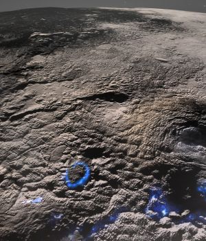 Naukowcy potwierdzili, że na Plutonie znajdują się gigantyczne lodowe wulkany. „Mogą ciągle być aktywne” (fot. NASA/Johns Hopkins University Applied Physics Laboratory/Southwest Research Institute/Isaac Herrera/Kelsi Singer)