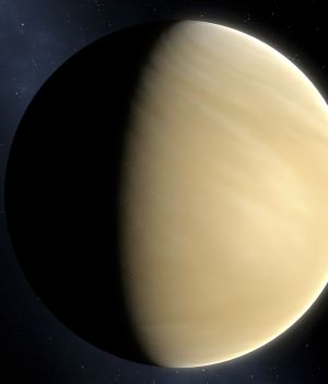 Wenus ciekawostki. Najjaśniejsza planeta w Układzie Słonecznym ma piekielną atomsferę (fot. Getty Images)