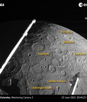 Sonda BepiColombo przeleciała obok Merkurego i przesłała na Ziemię oszałamiające zdjęcia odległego świata (fot. ESA/BepiColombo/MTM, CC BY-SA 3.0 IGO)