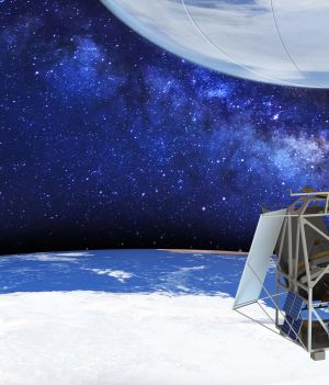 NASA buduje teleskop ASTHROS o wielkości boiska piłkarskiego. Będzie operował 40 km nad Antarktydą (fot. NASA/JPL-Caltech)