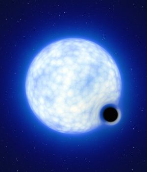 „Uśpiona” czarna dziura po raz pierwszy odkryta poza Drogą Mleczną. „To jak znalezienie igły w stogu siana” (fot. ESO/L. Calçada)