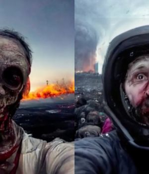Sztuczna inteligencja wygenerowała ostatnie selfie ludzi. Czy tak będzie wyglądał koniec świata?