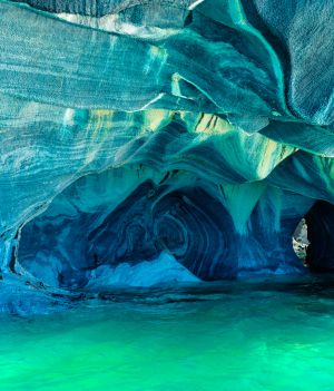 Marmurowe jaskinie w Chile