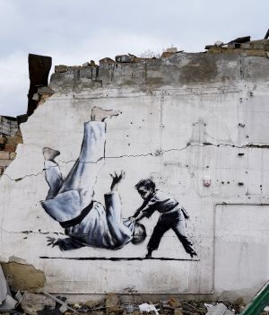 nowy mural Banksy'ego