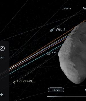 50-metrowa planetoida niebezpiecznie zbliży się do Ziemi w Walentynki. Na szczęście dopiero za 23 lata (fot. NASA JPL)