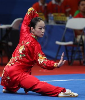Chińskie sztuki walki – czym się charakteryzują i jakie techniki walki opracowano w Chinach? (fot. George Calvelo/NurPhoto via Getty Images)