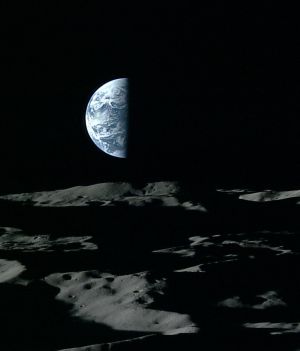 Księżyc potrzebuje własnej strefy czasowej, internetu i własnego GPS-a. Jak je stworzyć? (fot. JAXA/NHK)