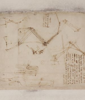 Na bezcennym manuskrypcie Leonarda da Vinci pojawiło się coś dziwnego. Okazało się, że to nanocząsteczki (fot. Codex Atlanticus, Veneranda Biblioteca Ambrosiana, Milan)