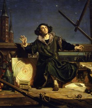 Jak wyglądał Mikołaj Kopernik i skąd o tym wiemy? Udało się odnaleźć czaszkę genialnego uczonego (ryc. Jan Matejko, Wikimedia Commons, CC0)