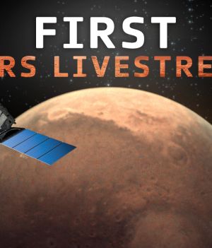 To miał być pierwszy streaming live z Marsa, ale przerwał go deszcz. Mars Express obchodzi 20. urodziny (fot. ESA)