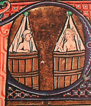 Higiena w średniowieczu - codzienne zwyczaje i wyzwania (ryc. Wikimedia Commons, CC-Zero)