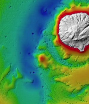 Pod dnem nowozelandzkiego jeziora odkryto anomalię magnetyczną. Skąd się tam wzięła? (fot. Institute of Geological and Nuclear Sciences Limited (GNS Science))