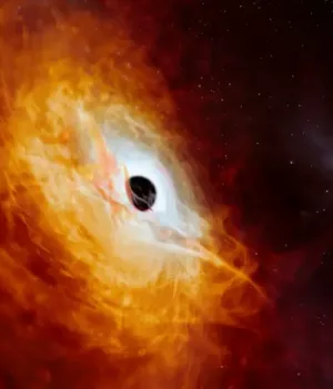 500 bilionów razy jaśniejszy od Słońca kwazar J0529-4351/ ESO / M. Kornmesser