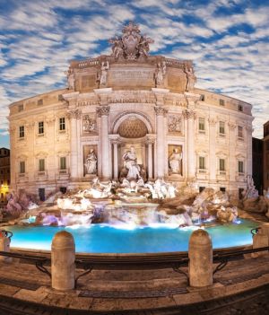 Ciekawostki o Fontannie di Trevi pokazują, że jedna z największych atrakcji Rzymu przynosi kolosalne zyski (fot. Shutterstock)