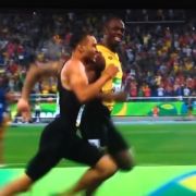 Usain Bolt oraz Andre DegGrasse - Jamajka oraz Kanada