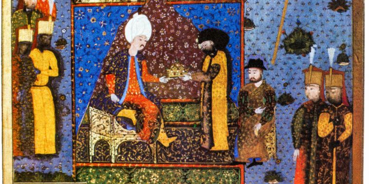 Sułtan Sulejman i król Jan Zápolya