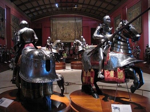 Zbroje z muzeum w Madrycie