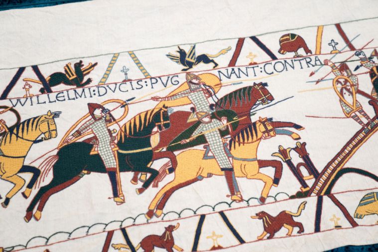 Replika tkaniny z Bayeux