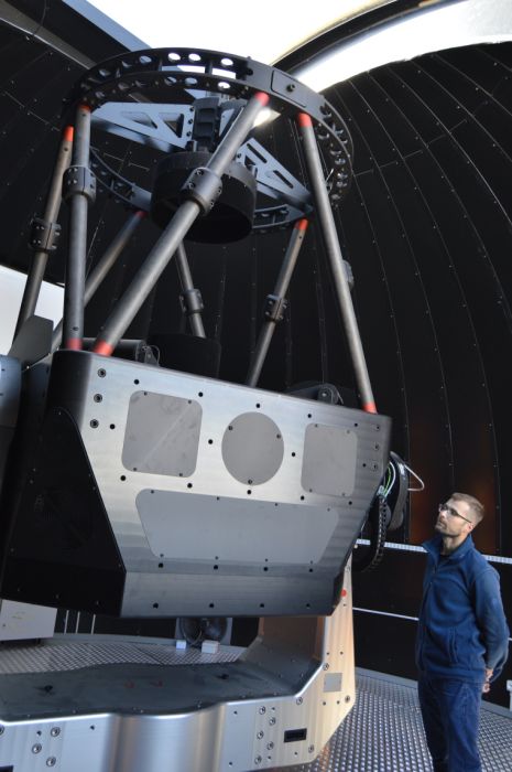 Docelowo w OCA będzie działać pięć teleskopów. Ten nazwany imieniem „Wolfganga Gierena” będzie miał zwierciadło o średnicy 2,5 metra