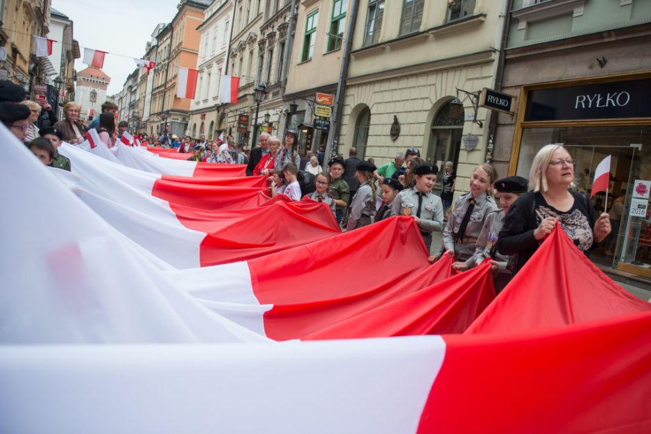 Po raz pierwszy Dzień Flagi Rzeczypospolitej obchodzono