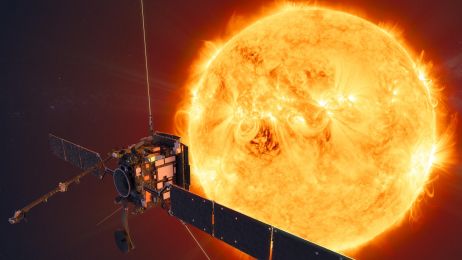 NASA wysłała rakietę Atlas V z satelitą SolO, by przyjrzeć się Słońcu (fot. NASA)