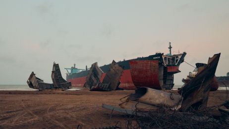 Demontażownia statków w Gadani